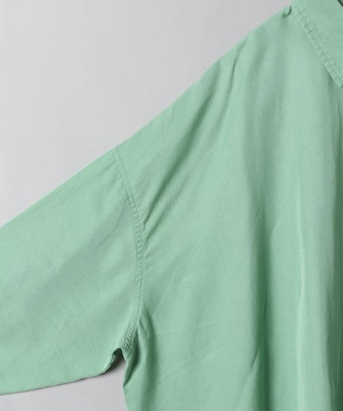 JEANASIS（ジーナシス）の「TツイルフライフロントBIGシャツLS/264567