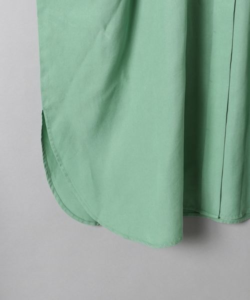 JEANASIS（ジーナシス）の「TツイルフライフロントBIGシャツLS/264567