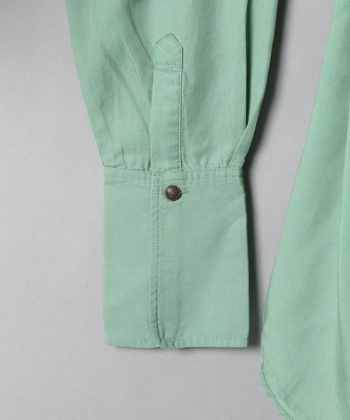 JEANASIS（ジーナシス）の「TツイルフライフロントBIGシャツLS/264567