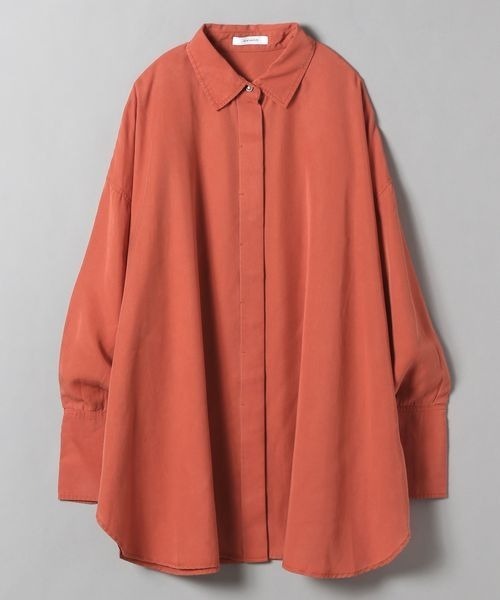 JEANASIS（ジーナシス）の「TツイルフライフロントBIGシャツLS/264567