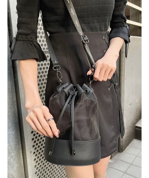 EATME（イートミー）の「メッシュコンビバケットBAG（ショルダーバッグ・レディース・ブラック・FREE）」の10枚目の写真