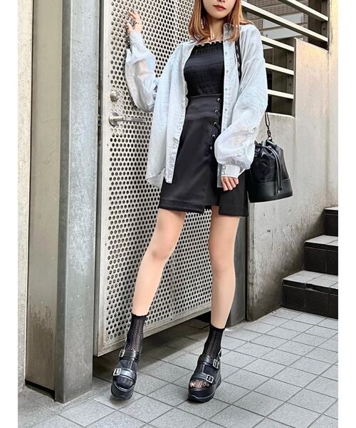 EATME（イートミー）の「メッシュコンビバケットBAG（ショルダーバッグ・レディース・ブラック・FREE）」の7枚目の写真