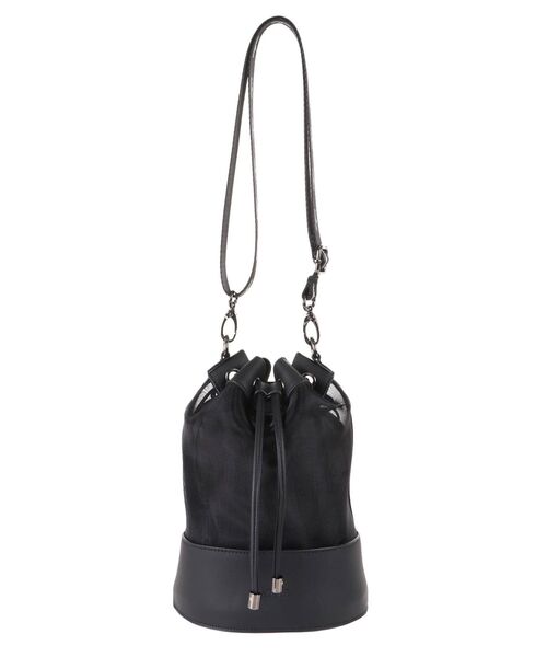 EATME（イートミー）の「メッシュコンビバケットBAG（ショルダーバッグ・レディース・ブラック・FREE）」の16枚目の写真