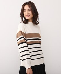 DRESKIP | 洗えるマルチボーダーニット(ニット/セーター)