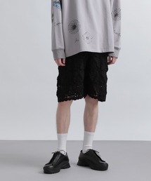 HARE | クロシェニットショーツ(HARE)(その他パンツ)