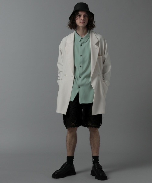 HARE（ハレ）の「クロシェニットショーツ(HARE)（その他パンツ・メンズ・ブラック/オフホワイト/イエロー・FREE）」の7枚目の写真