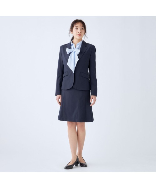 スーツセレクト×Samantha コラボ セットアップ ストライプ ネイビー7 SUIT SELECT スーツ 「セットアップ対応」「SUIT × Samantha