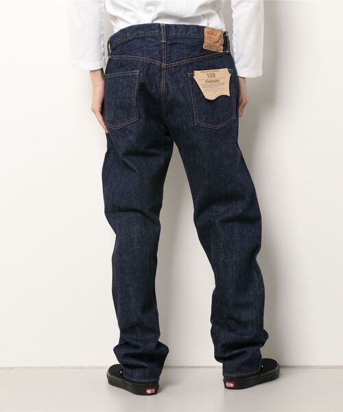 orSlow（オアスロウ）の「orSlow | STANDARD DENIM 105 ONEWASH MEN（デニムパンツ・メンズ・インディゴブルー・4/2/1/3）」の2枚目の写真