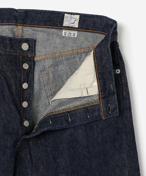 orSlow（オアスロウ）の「orSlow | STANDARD DENIM 105 ONEWASH MEN（デニムパンツ・メンズ・インディゴブルー・4/2/1/3）」の10枚目の写真