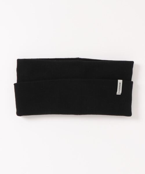 OVERRIDE（オーバーライド）の「OVERRIDE PANEL RIB HEADBAND Ag+（ヘアバンド・メンズ・ブラック/グレー/グリーン・57~59cm）」の2枚目の写真