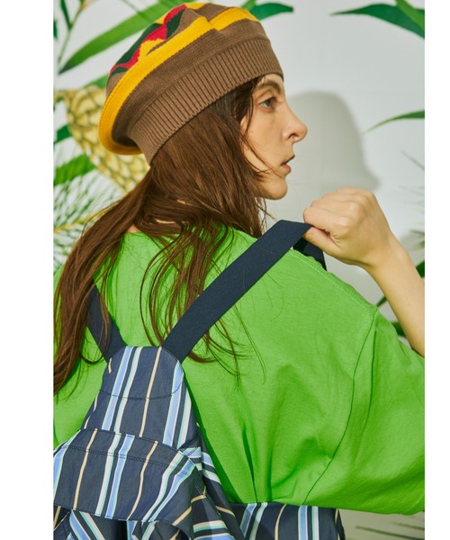AlexanderLeeChang(アレキサンダーリーチャン)の「AlexanderLeeChang アレキサンダーリーチャン / STRIPE SEO-L SHIRTS セオエルストライプシャツ / AC022202(シャツ/ブラウス・レディース・ネイビー/ブルー/オレンジ・3/2)」の15枚目の写真