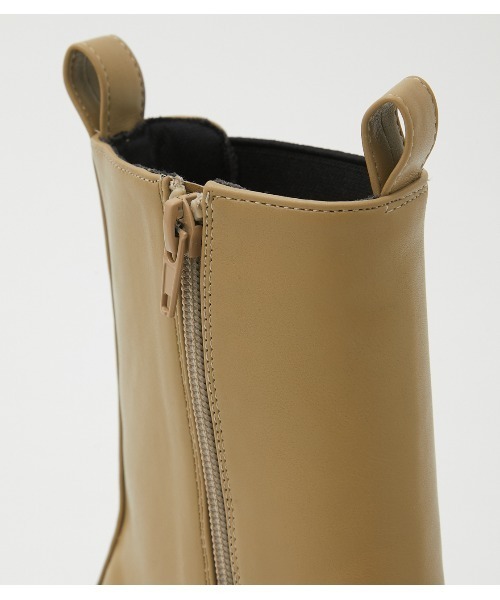 AZUL by moussy(アズールバイマウジー)の「TRACK SOLE CHELSEA BOOTS/トラックソールチェルシーブーツ(ブーツ・レディース・ブラック/ライトカーキ・LARGE/MEDIUM/SMALL)」の15枚目の写真