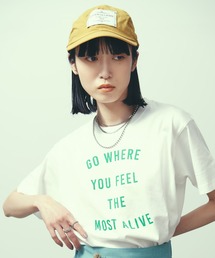 LAYMEE | Go where Tshirt / ゴーウェアーTシャツ(Tシャツ/カットソー)