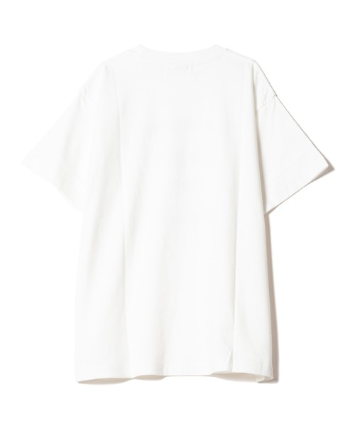 LAYMEE(レイミー)の「Go where Tshirt / ゴーウェアーTシャツ(Tシャツ/カットソー・レディース・ホワイト/ネイビー/グレー系その他・FREE)」の7枚目の写真