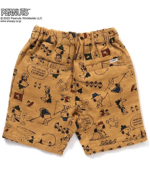 PEANUTS(ピーナッツ)の「PEANUTSコラボ ハーフパンツ 5分丈(その他パンツ・キッズ・ブラウン/イエロー/ブルー/キナリ・90/100/110/120/80/130/95/140)」の8枚目の写真