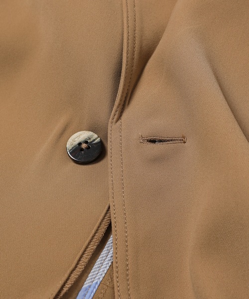 GANNI（ガニー）の「Drapey Twill（ステンカラーコート・レディース・ベージュ・S/M）」の5枚目の写真