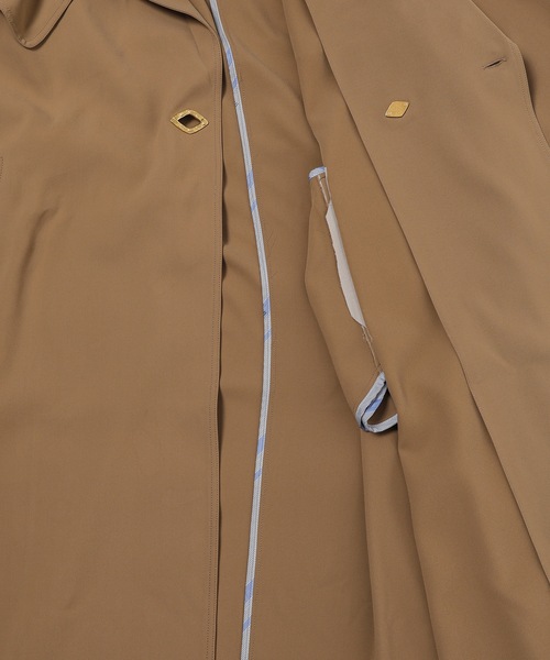 GANNI（ガニー）の「Drapey Twill（ステンカラーコート・レディース・ベージュ・S/M）」の7枚目の写真