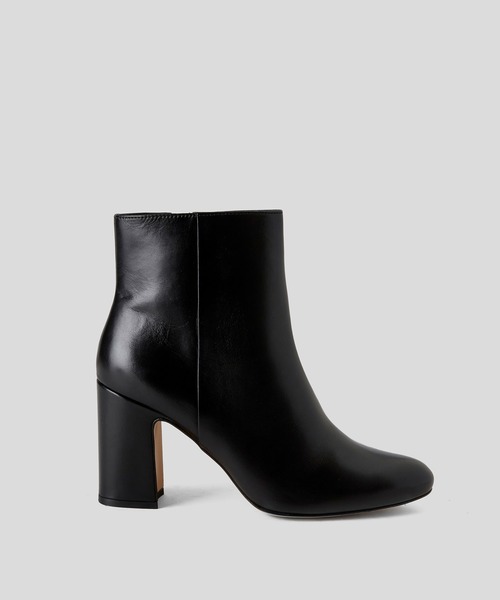 BENETTON (UNITED COLORS OF BENETTON)（ベネトンユナイテッドカラーズオブベネトン）の「チャンキーヒールミドルブーツ（ブーツ・レディース・ブラック/キャメル・38/39/36/37/35）」の5枚目の写真