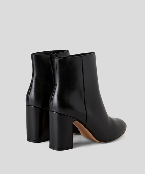 BENETTON (UNITED COLORS OF BENETTON)（ベネトンユナイテッドカラーズオブベネトン）の「チャンキーヒールミドルブーツ（ブーツ・レディース・ブラック/キャメル・38/39/36/37/35）」の6枚目の写真