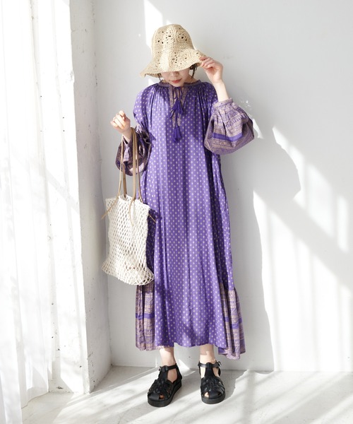 DISCOAT（ディスコート）の「マクラメ巾着付トートバッグ（トートバッグ・レディース・ブラック/ブラウン/アイボリー・FREE）」の19枚目の写真