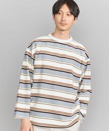 BEAUTY&YOUTH UNITED ARROWS | □BY ウラケ メキシカン ボーダー クルーネック カットソー(Tシャツ/カットソー)
