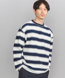 BEAUTY&YOUTH UNITED ARROWS | □BY ウラケ メキシカン ボーダー クルーネック カットソー(Tシャツ/カットソー)