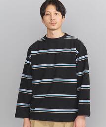 BEAUTY&YOUTH UNITED ARROWS | □BY ウラケ メキシカン ボーダー クルーネック カットソー(Tシャツ/カットソー)