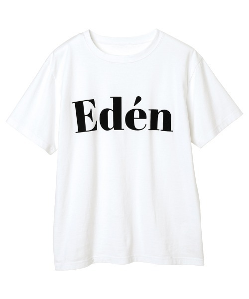 RANAN（ラナン）の「フロッキープリントロゴＴシャツ（Tシャツ/カットソー・レディース・オフホワイト/チャコール/グレー系2/ホワイト系2/ホワイト系1/グレー系1/ホワイト系3/ライトグレー系3・LL/M/L）」の9枚目の写真