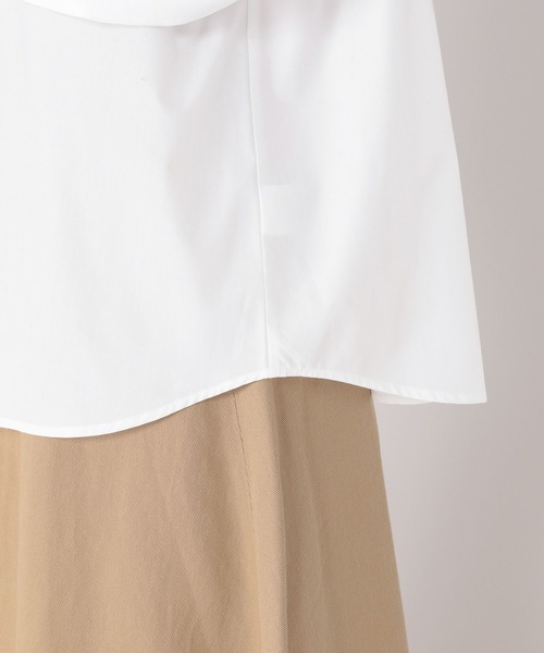 studio CLIP（スタディオクリップ）の「7ゲージボーダー編み柄ベストセット（ベスト・レディース・ベージュ/ネイビー/イエロー・FREE）」の19枚目の写真