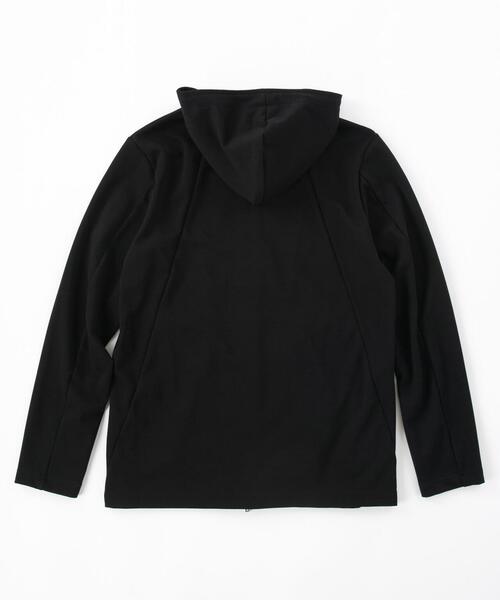 OURET（オーレット）の「OURET/オーレット/PARKA/パーカー/ZIPHOODIE（パーカー・メンズ・ブラック/グレー・1）」の2枚目の写真