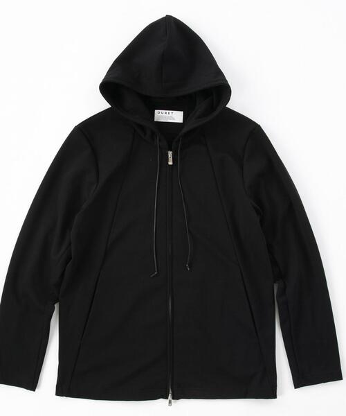 OURET（オーレット）の「OURET/オーレット/PARKA/パーカー/ZIPHOODIE（パーカー・メンズ・ブラック/グレー・1）」の4枚目の写真