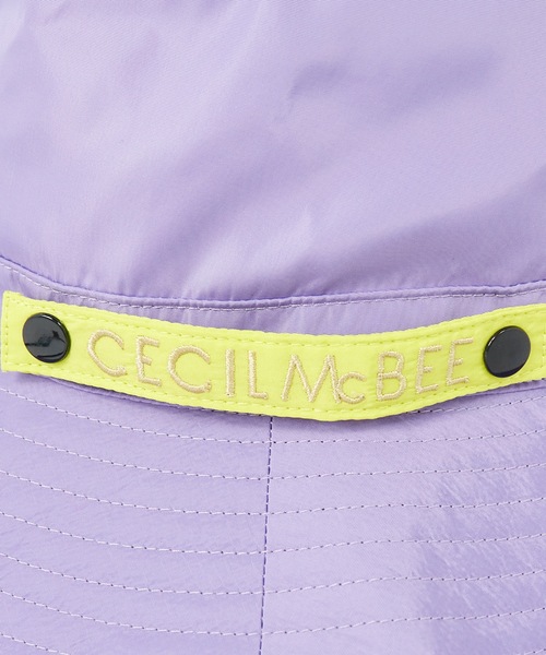 CECIL McBEE(セシルマクビー)の「【CECILMcBEE/セシルマクビー】レディースUVハット(ハット・レディース・ラベンダー/ブラック/ネイビー・FREE)」の18枚目の写真