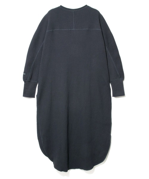 MANASTASH（マナスタッシュ）の「MANASTASH/マナスタッシュ　Ws THERMAL SLIT DRESS（ワンピース・レディース・ホワイト/ブラック・FREE）」の9枚目の写真