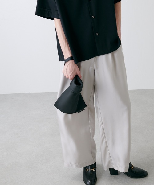 ITTI(イッチ)の「【ITTI / イッチ】22SS RICR BAG DIPLO SKY(巾着バッグ)(ハンドバッグ・メンズ・ブラック/アイボリー/オレンジ系その他・FREE)」の18枚目の写真