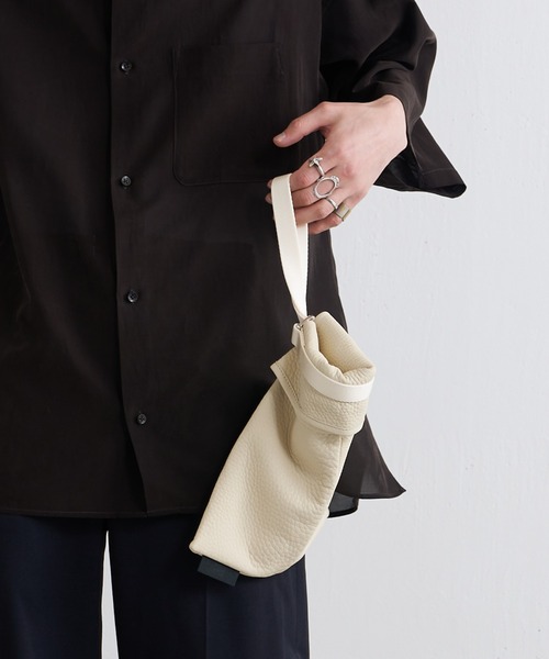 ITTI(イッチ)の「【ITTI / イッチ】22SS RICR BAG DIPLO SKY(巾着バッグ)(ハンドバッグ・メンズ・ブラック/アイボリー/オレンジ系その他・FREE)」の17枚目の写真