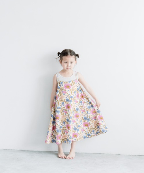 LOWRYS FARM(ローリーズファーム)の「INDIAISプリントワンピース 264689(ワンピース・キッズ・グリーン/ブルー/ピンク・110cm/120cm/130cm/140cm/150cm)」の17枚目の写真