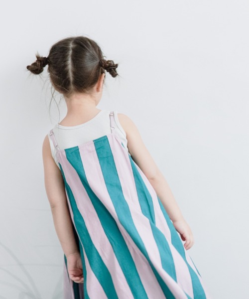 LOWRYS FARM(ローリーズファーム)の「INDIAISプリントワンピース 264689(ワンピース・キッズ・グリーン/ブルー/ピンク・110cm/120cm/130cm/140cm/150cm)」の16枚目の写真