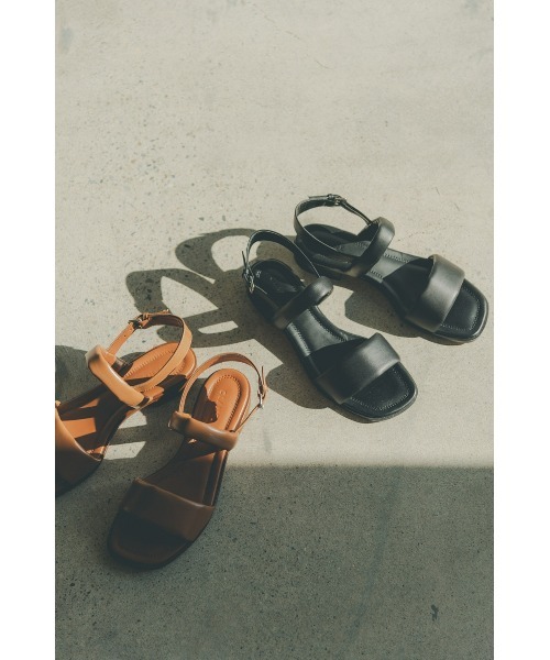 CLANE（クラネ）の「PLUMP BELT SANDAL（サンダル・レディース・ブラック/ブラウン・38/37/36）」の11枚目の写真