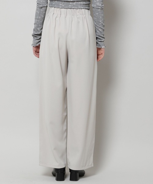 ALAND（エーランド）の「3.3Field Trip／2TUCK STRING パンツ 2277663（スラックス・レディース・ブラック/アイボリー/チャコール・FREE）」の19枚目の写真