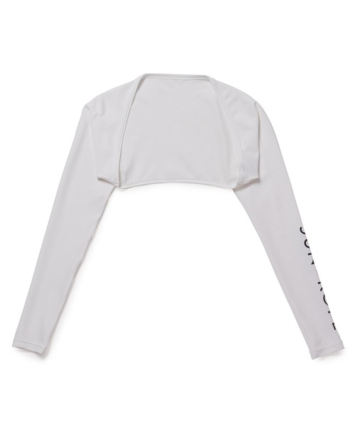 JUN&ROPE'（ジュンアンドロペ）の「【UV】【吸汗速乾】UVインナー長袖ボレロ（カーディガン/ボレロ・レディース・ホワイト/ブラック/ネイビー・FREE）」の2枚目の写真