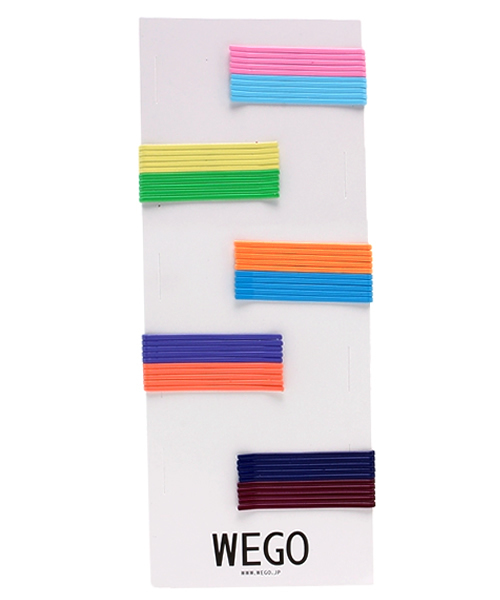 WEGO(ウィゴー)の「WEGO/カラフル細ヘアピン(その他ヘアアクセサリー・レディース・その他1/その他2・FREE)」の2枚目の写真