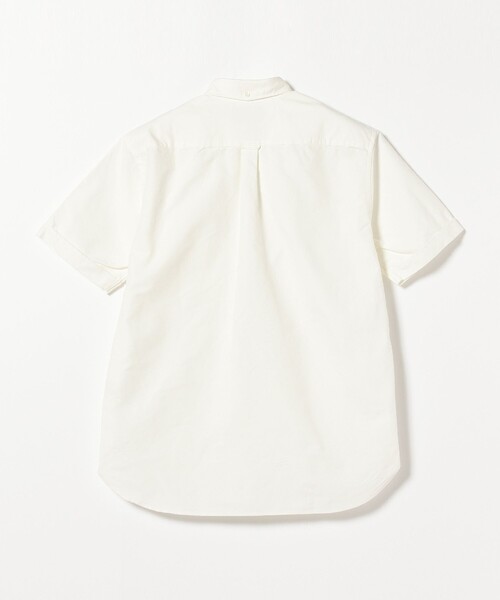 BEAMS PLUS（ビームスプラス）の「BEAMS PLUS / アメリカン オックスフォード プルオーバー ショートスリーブ ボタンダウン シャツ（シャツ/ブラウス・メンズ・ホワイト/ブルー・SMALL/X-LARGE/LARGE/MEDIUM）」の12枚目の写真