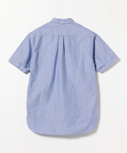 BEAMS PLUS（ビームスプラス）の「BEAMS PLUS / アメリカン オックスフォード プルオーバー ショートスリーブ ボタンダウン シャツ（シャツ/ブラウス・メンズ・ホワイト/ブルー・SMALL/X-LARGE/LARGE/MEDIUM）」の18枚目の写真