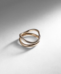 K10サークルモチーフ連続 リング（リング）｜COCOSHNIK（ココシュ