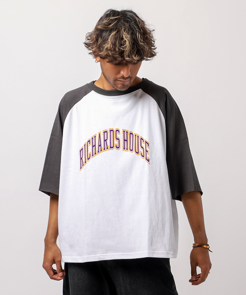JOINT WORKS(ジョイントワークス)の「【SCREEN STARS / スクリーンスターズ】別注 Raglan Tシャツ(Tシャツ/カットソー・メンズ・ホワイト/ホワイト系その他・MEDIUM/LARGE)」の7枚目の写真