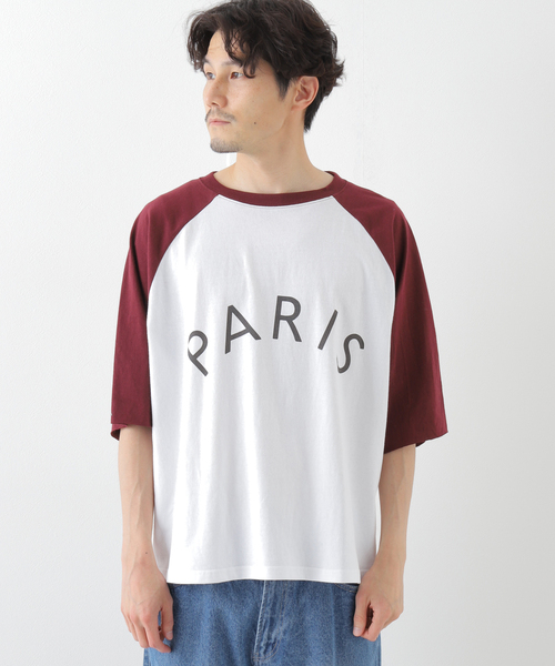JOINT WORKS(ジョイントワークス)の「【SCREEN STARS / スクリーンスターズ】別注 Raglan Tシャツ(Tシャツ/カットソー・メンズ・ホワイト/ホワイト系その他・MEDIUM/LARGE)」の9枚目の写真