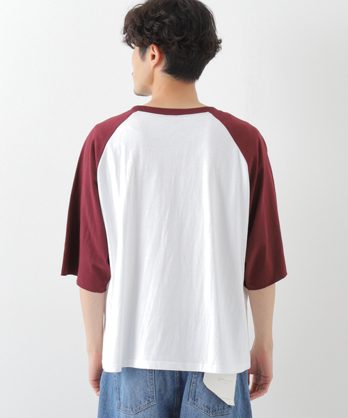 JOINT WORKS(ジョイントワークス)の「【SCREEN STARS / スクリーンスターズ】別注 Raglan Tシャツ(Tシャツ/カットソー・メンズ・ホワイト/ホワイト系その他・MEDIUM/LARGE)」の11枚目の写真