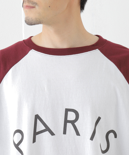 JOINT WORKS(ジョイントワークス)の「【SCREEN STARS / スクリーンスターズ】別注 Raglan Tシャツ(Tシャツ/カットソー・メンズ・ホワイト/ホワイト系その他・MEDIUM/LARGE)」の12枚目の写真