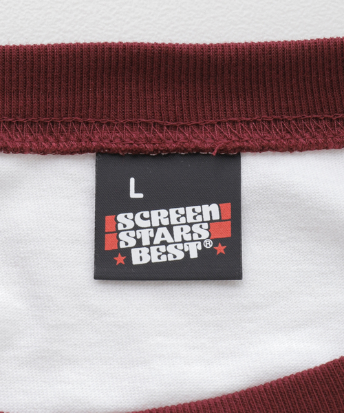 JOINT WORKS(ジョイントワークス)の「【SCREEN STARS / スクリーンスターズ】別注 Raglan Tシャツ(Tシャツ/カットソー・メンズ・ホワイト/ホワイト系その他・MEDIUM/LARGE)」の19枚目の写真