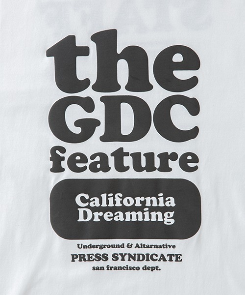 GDC（ジーディーシー）の「STAFF TEE（Tシャツ/カットソー・メンズ・ホワイト/ブルー/グリーン・SMALL/MEDIUM/LARGE/X-LARGE）」の5枚目の写真